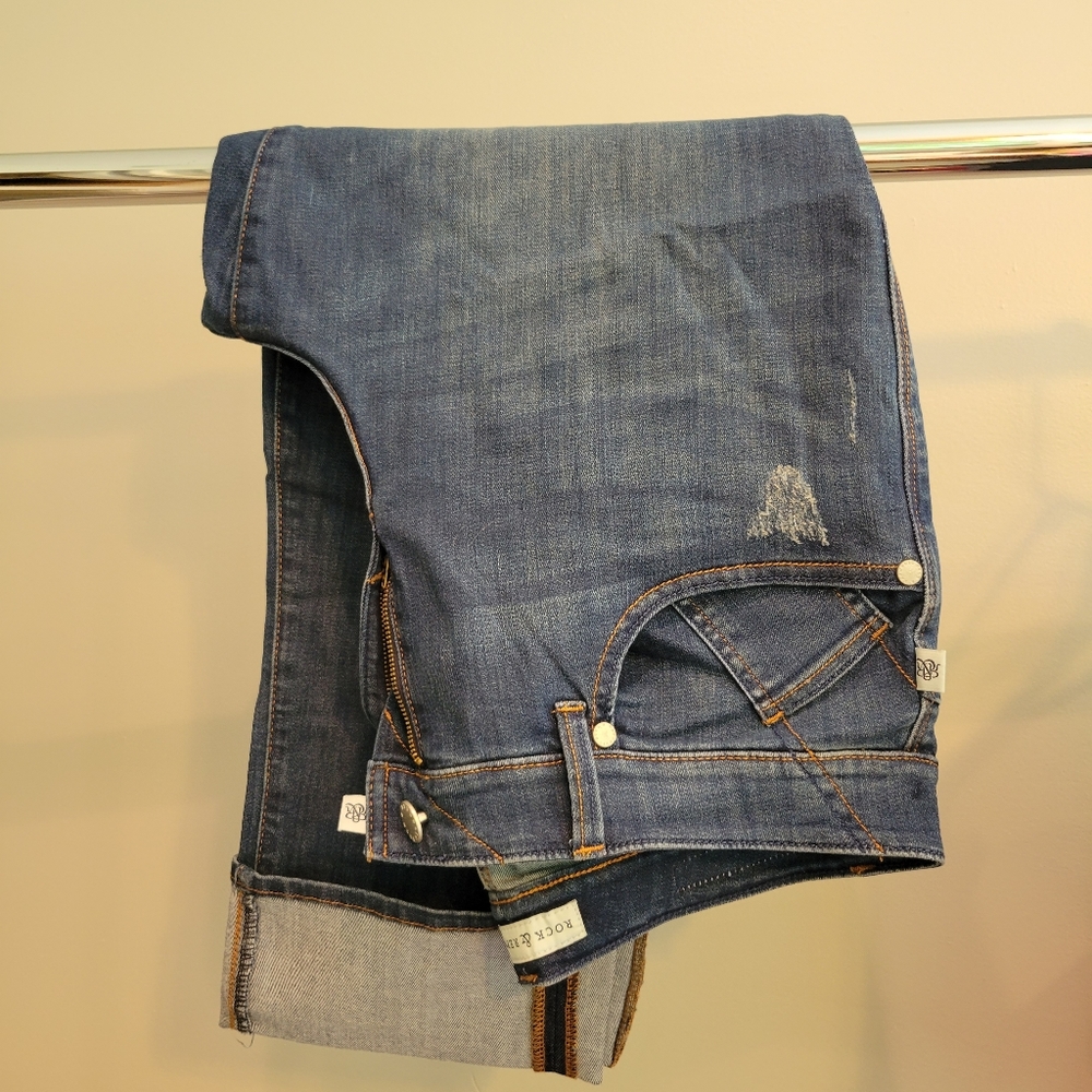 Rock & Republic cropped jeans 16W